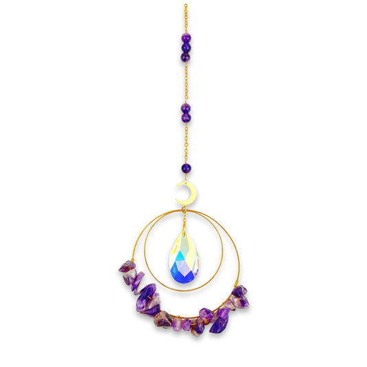 Cercle de Guérison en Améthyste Hokee Minéraux