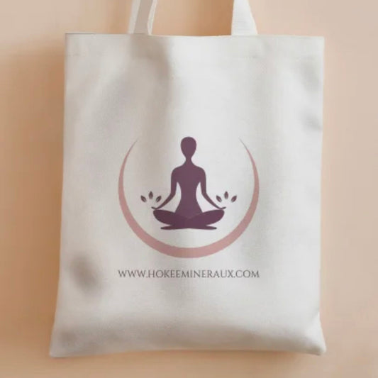 Sac cabas avec logo Hokee Minéraux