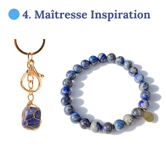 Set Maîtresse Inspiration – Lapis Lazuli Hokee Minéraux