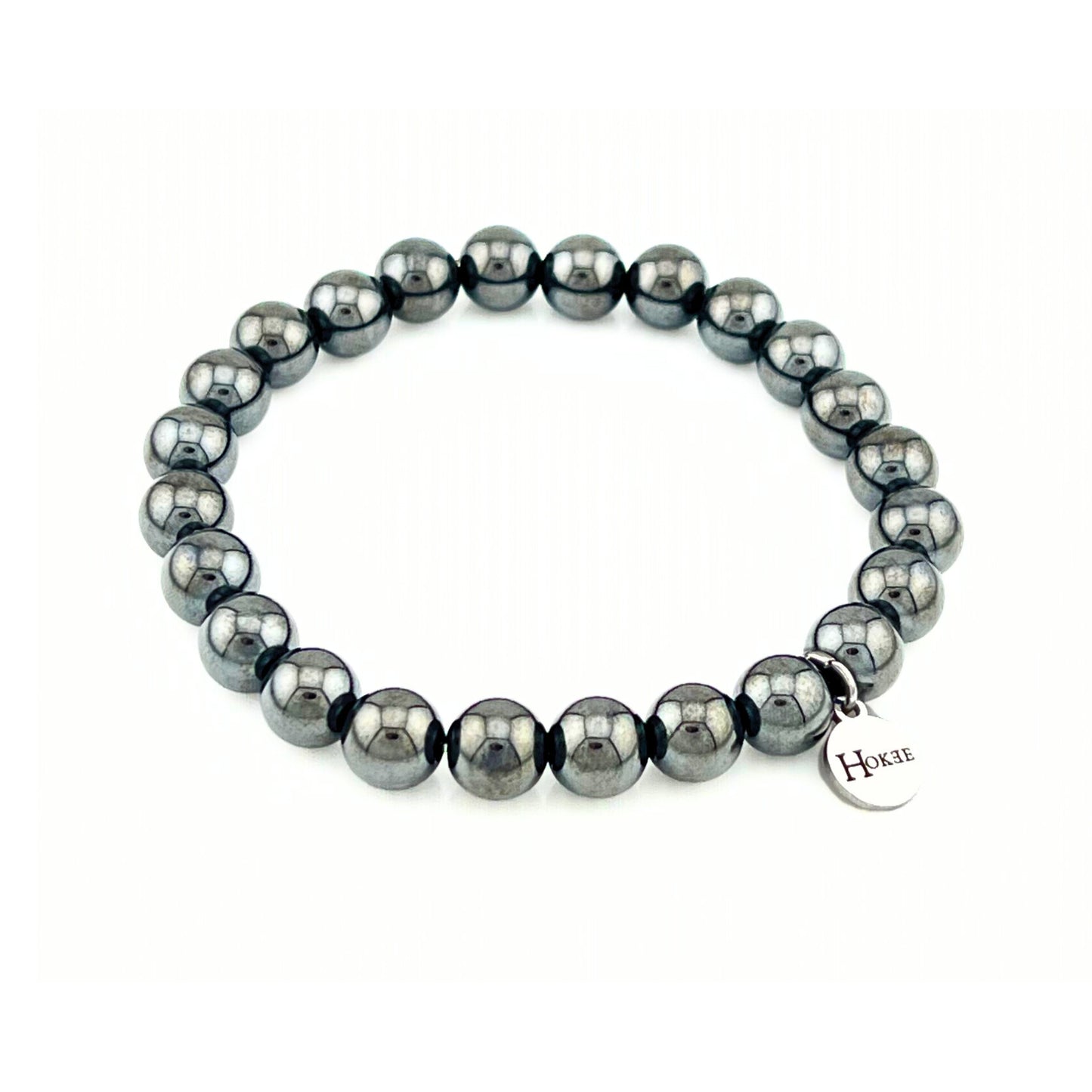 Bracelet MAGNÉTITE - 8mm Hokee Minéraux