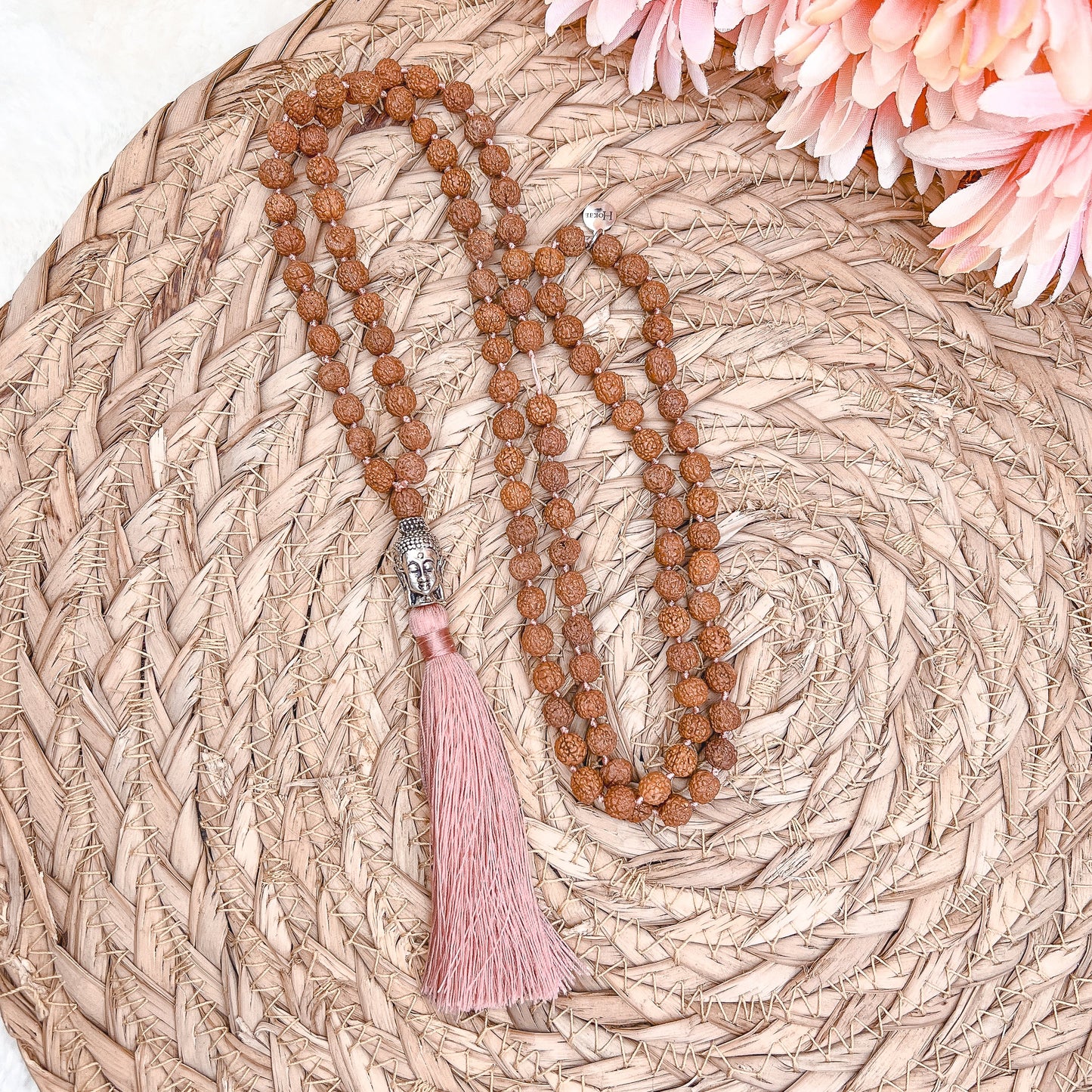 Mala Bouddha – Bodhi Rose Hokee Minéraux