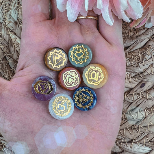 Kit Chakras – Équilibre & Guérison Hokee Minéraux