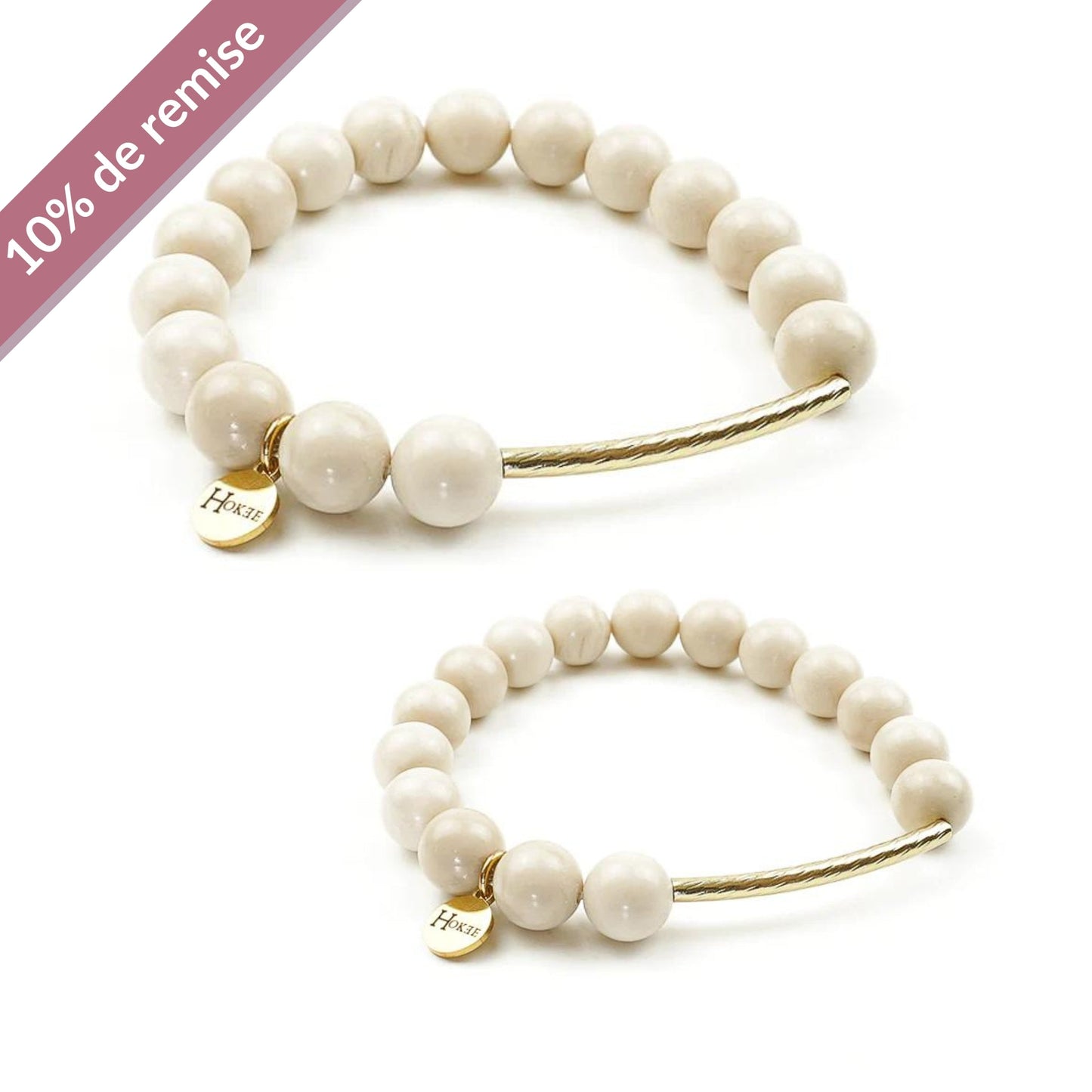 Set LISA Mère/Fille – Corail Hokee Minéraux