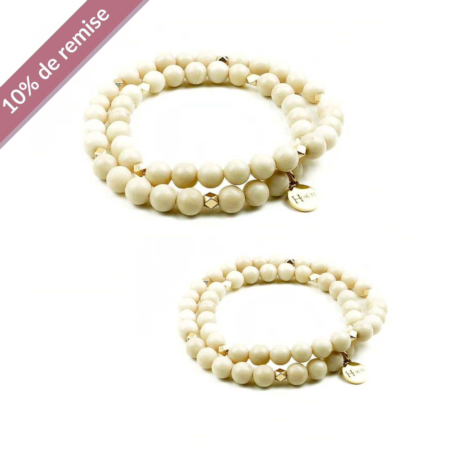 Set RUBY Mère/Fille Corail Hokee Minéraux