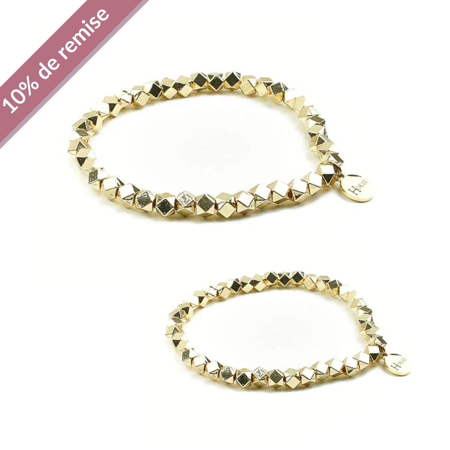 Set ALEXA Mère/Fille Gold Hokee Minéraux