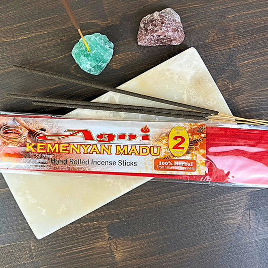 Encens Balinais Miel – 9 Sticks (2h) Hokee Minéraux