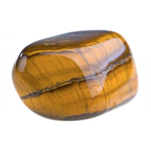 Œil de tigre roulé naturel de 10 à 20 g