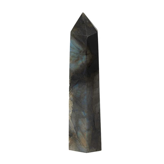 Tour en labradorite naturelle de 6 à 7 cm