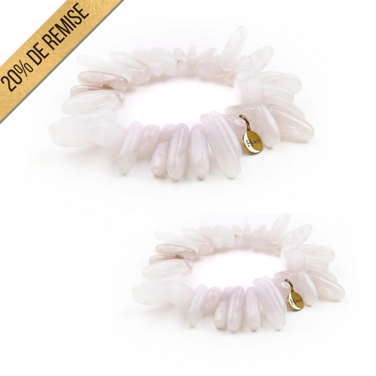 Set ASHLEY Mère & Fille composé de deux bracelets – Hokee Minéraux