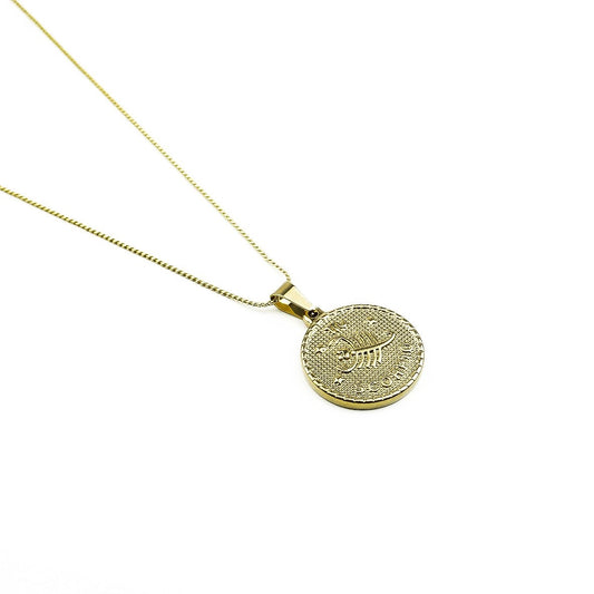 Collier ASTRO Scorpion en acier inoxydable – Hokee Minéraux