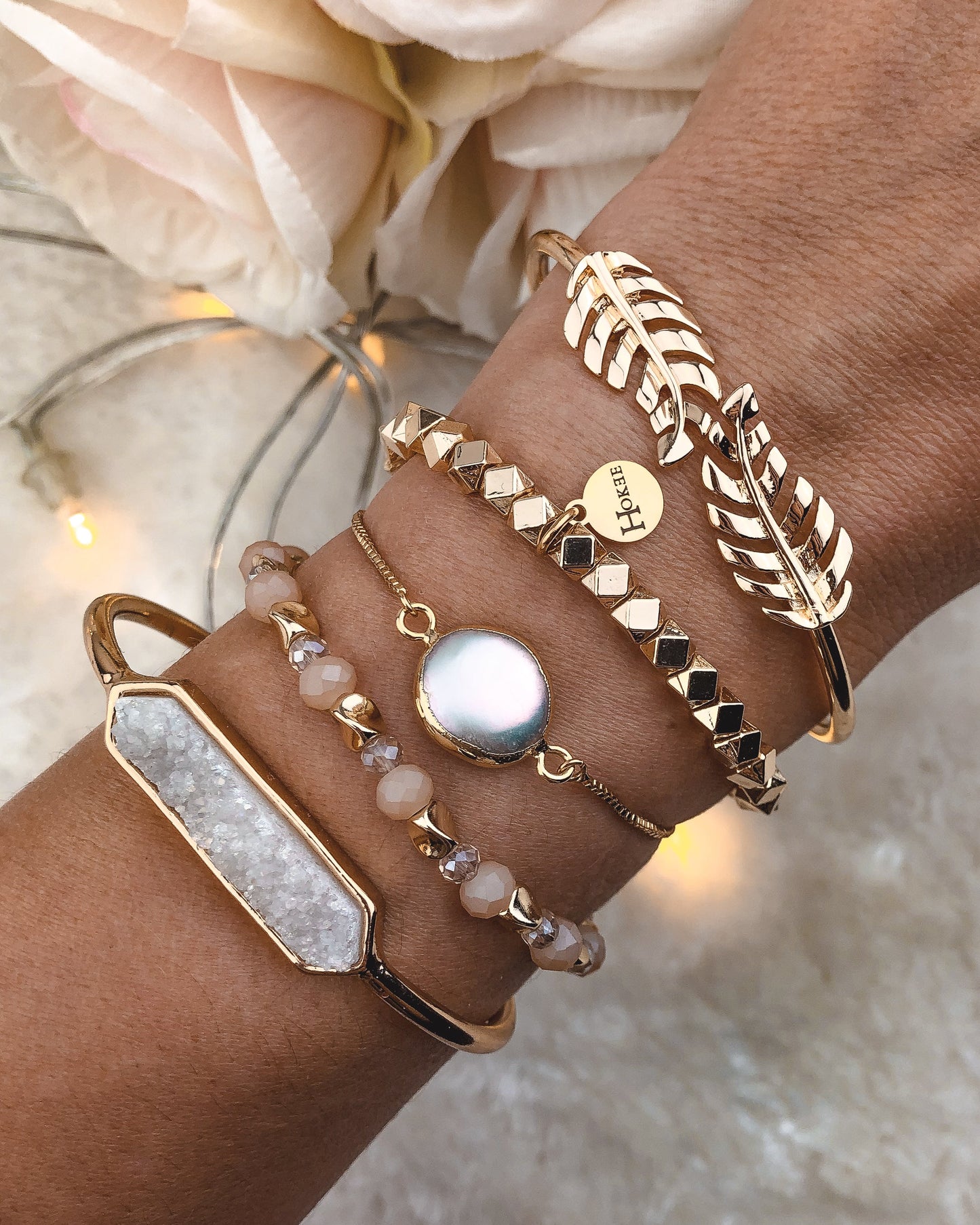 Bracelet TAMIE Nude Hokee Paris