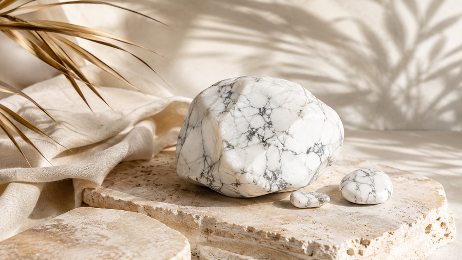 Howlite : vertus, signification, chakra et entretien