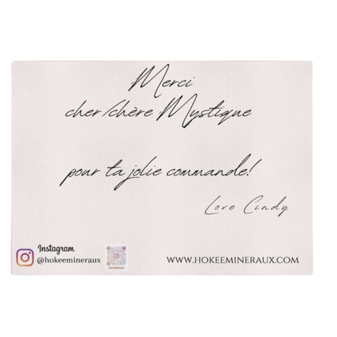 Cartes de remerciements