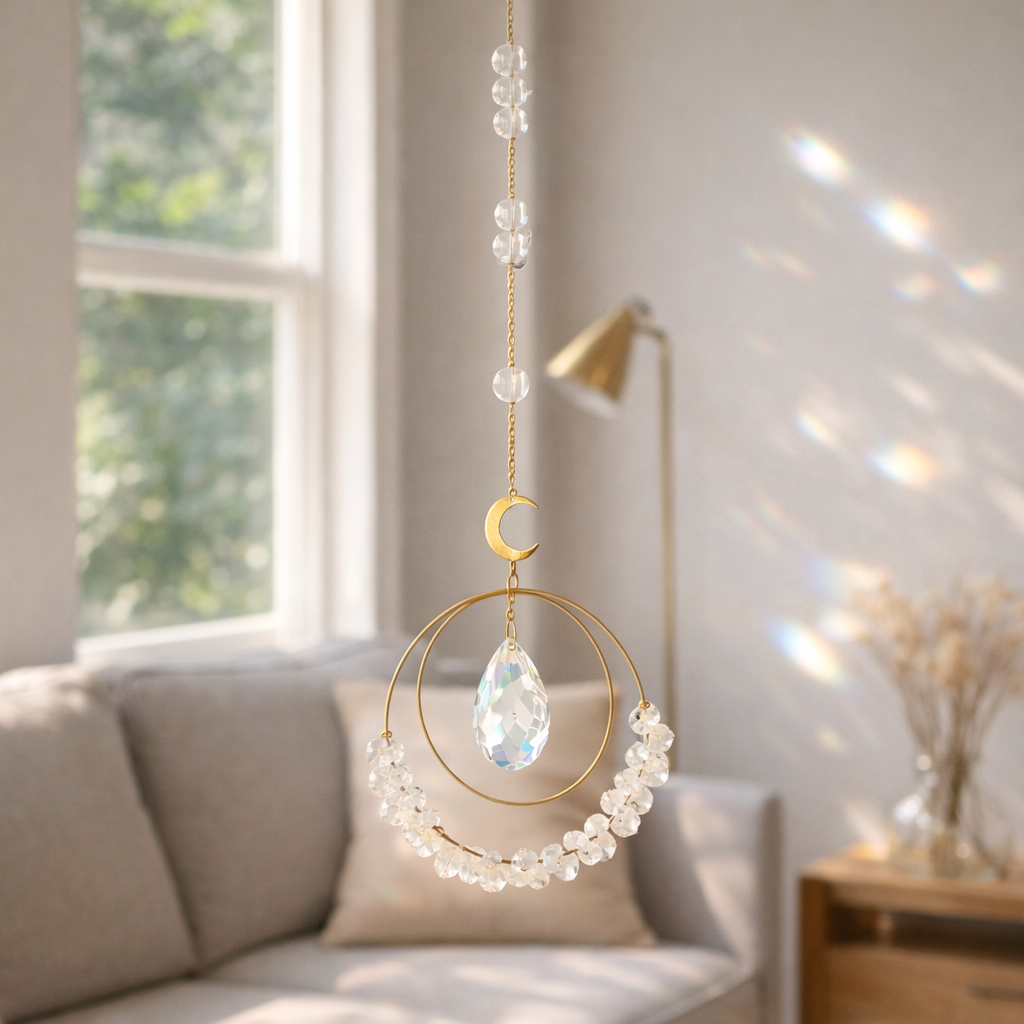 Attrape-Soleil – Cristal de Roche Hokee Minéraux