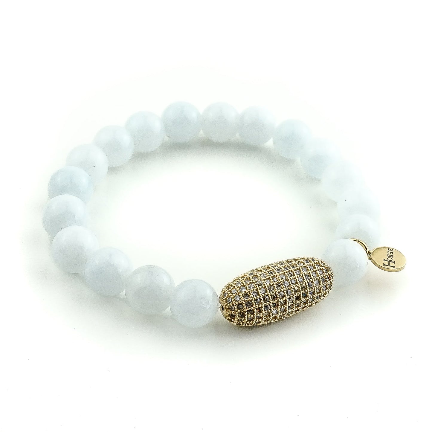 Bracelet FLORENCE Aigue-marine Hokee Minéraux