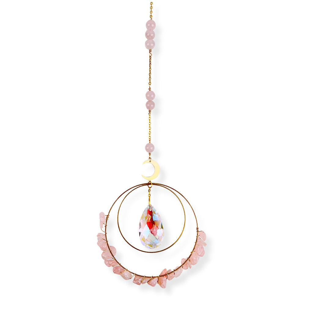 Cercle de Guérison en Quartz rose