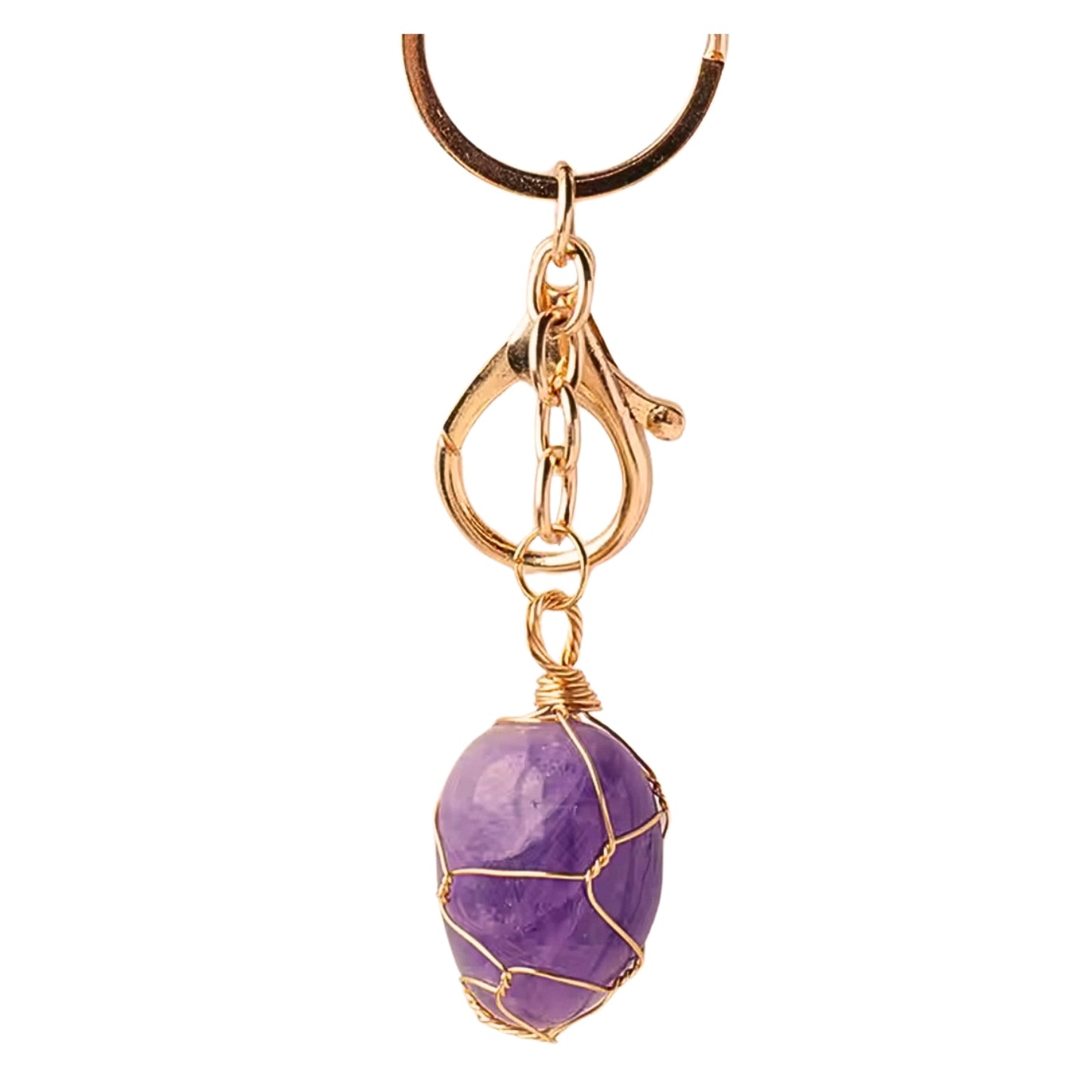 Porte-clés Améthyste Hokee Minéraux