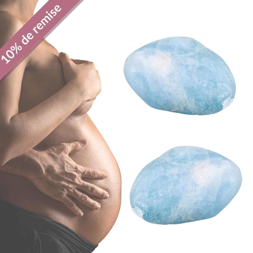 Duo de Soin Initiatique Fertilité – Aigue-Marine Jour & Nuit