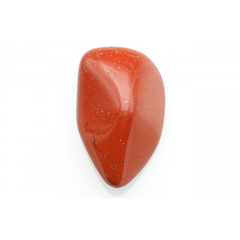 Pierre de jaspe rouge roulée Hokee Minéraux