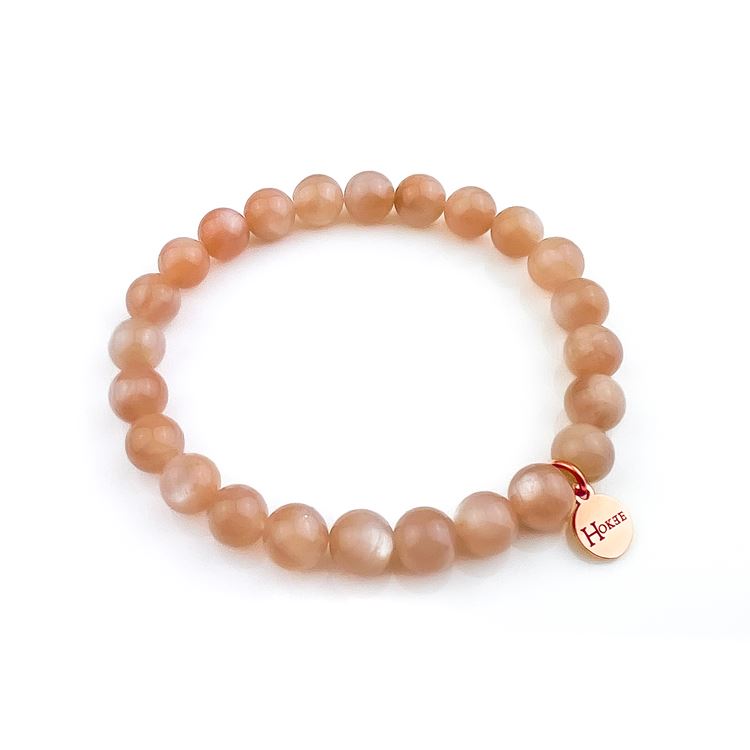 Bracelet BASIC Pierre de soleil Rose gold