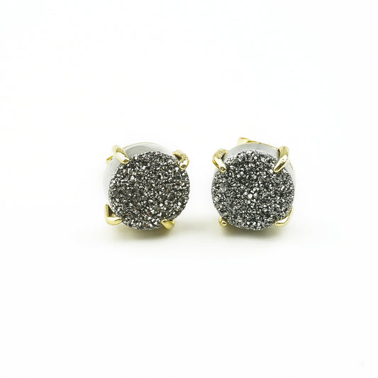 Boucles d'oreilles ALICE gris