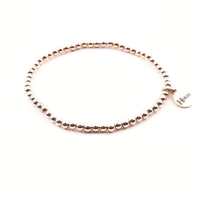 Bracelet EMMA 3MM Rose Gold Hokee Paris