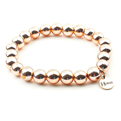 Bracelet EMMA 8MM Rose Gold Hokee Paris