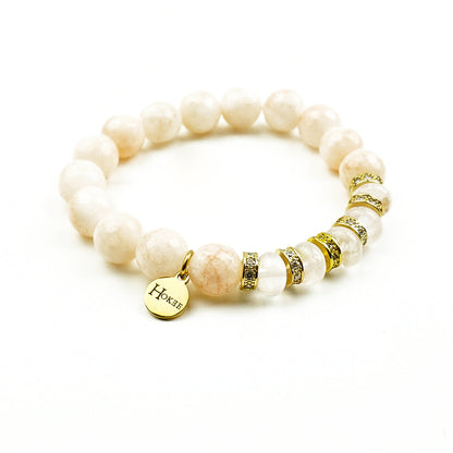 Bracelet PIA Jade beige Hokee Paris