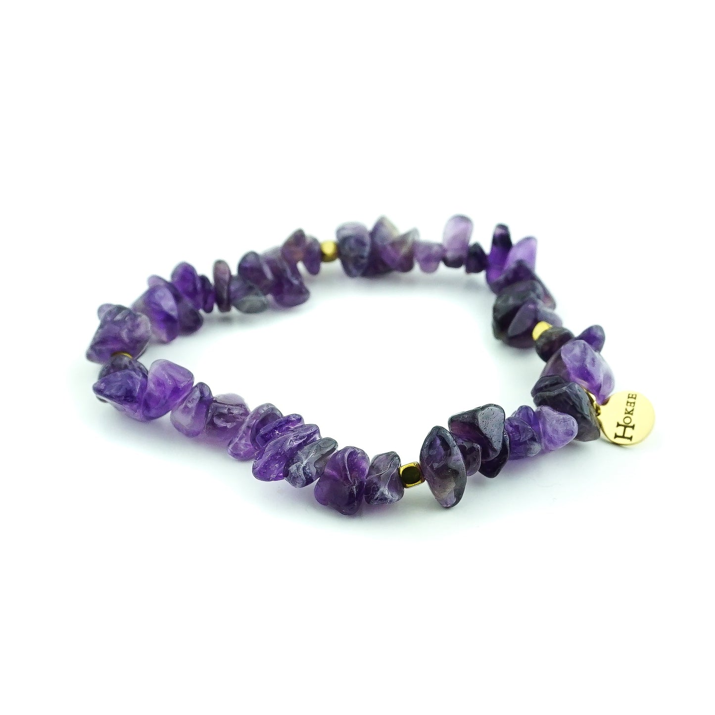 🧚🏼 ENFANT - Bracelet ABYSSE Améthyste Hokee Minéraux