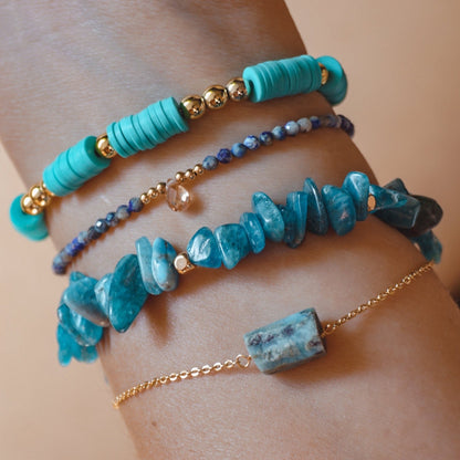 Bracelet AURA TURQUOISE Hokee Paris