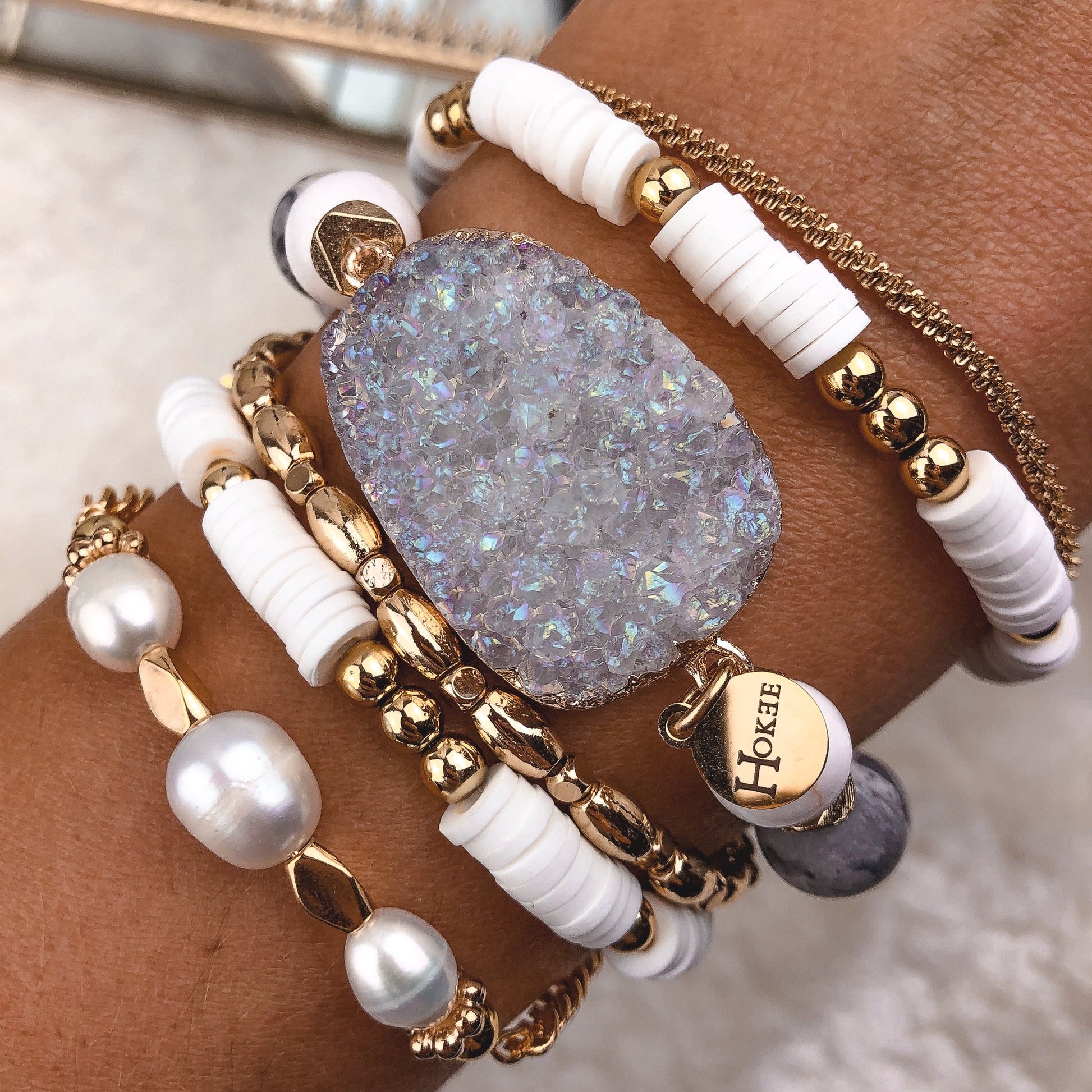 Bracelet AURA BLANC Hokee Paris