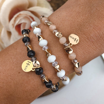 Bracelet TAMIE Blanc Hokee Paris