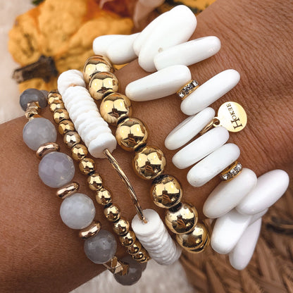 Bracelet CANDICE Pierre de lune Hokee Paris