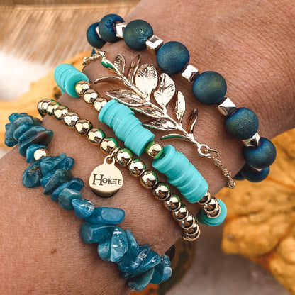 Bracelet AURA TURQUOISE Hokee Paris