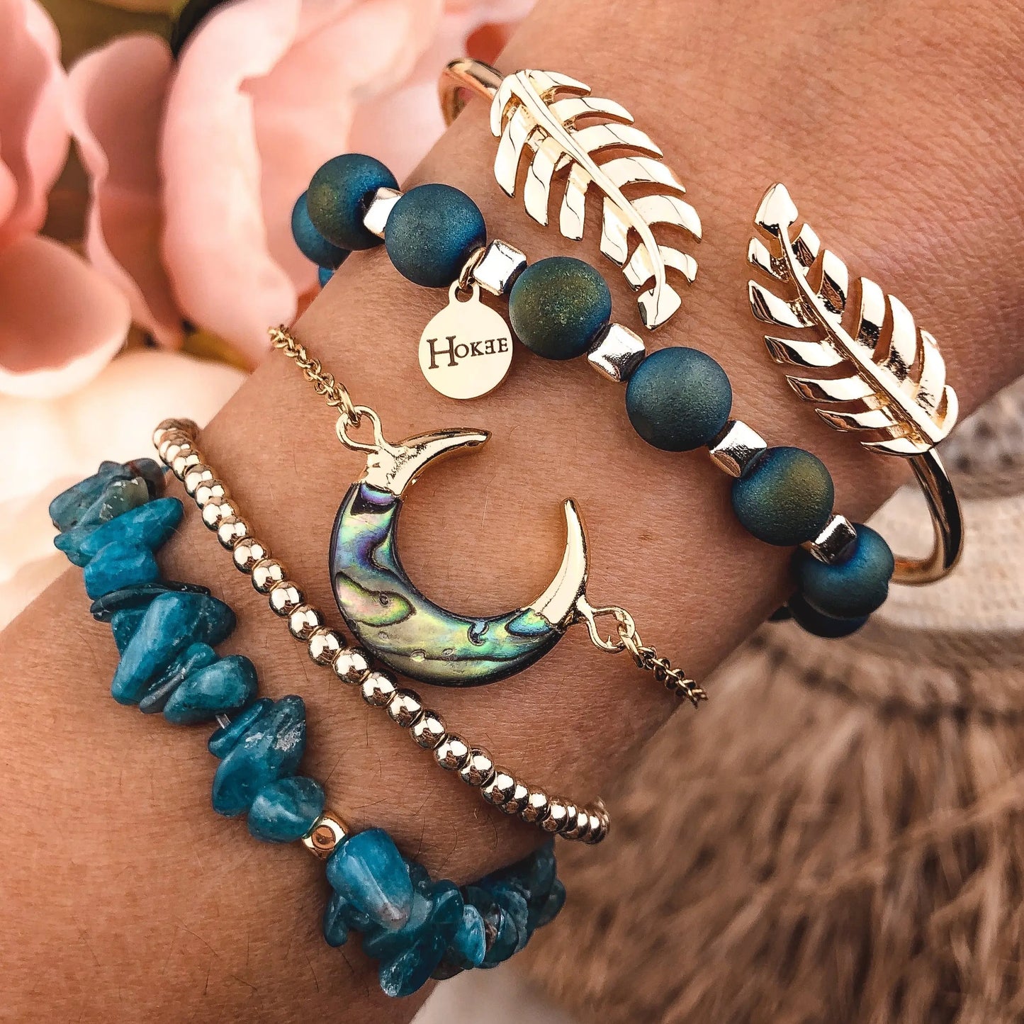 Bracelet BORÉAL Hokee Minéraux