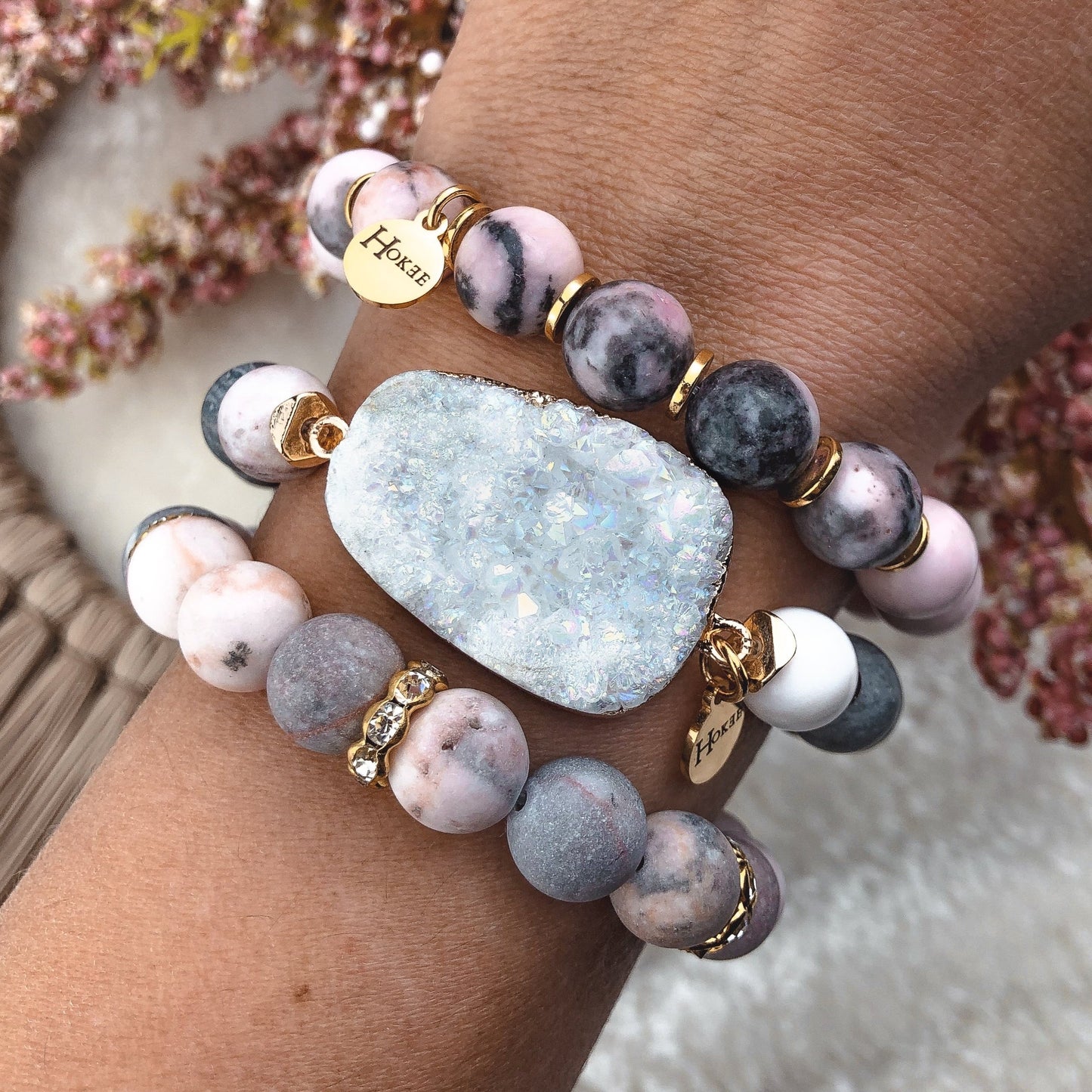 Bracelet CLÉMENCE Hokee Minéraux