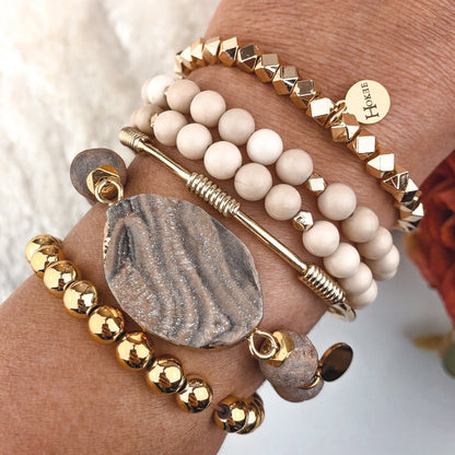 🧚🏼ENFANT - Bracelet RUBY Hokee Minéraux