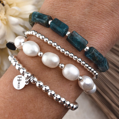 Bracelet EMMA 4MM Silver Hokee Paris