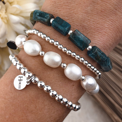 Bracelet EMMA 3MM Silver Hokee Paris