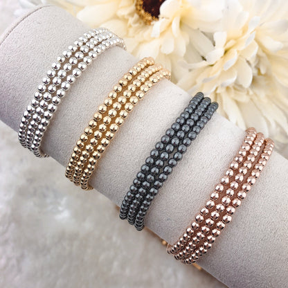 🧚🏼 ENFANT - Bracelet EMMA 3MM Silver Hokee Paris