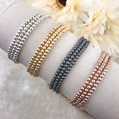 Bracelet EMMA 3MM Rose Gold Hokee Paris