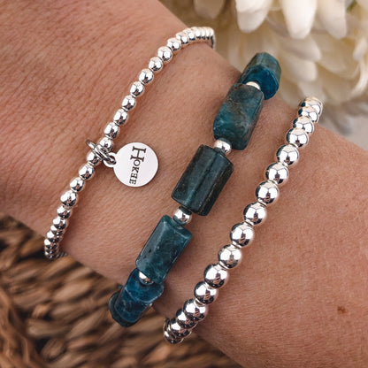 🧚🏼 ENFANT - Bracelet EMMA 3MM Silver Hokee Paris