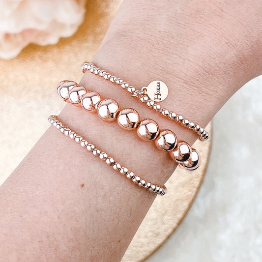 Bracelet EMMA 3MM Rose Gold