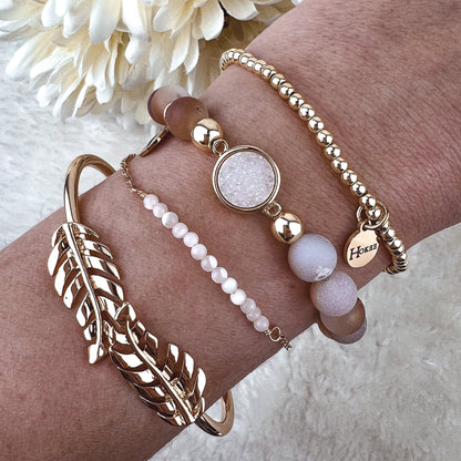 Bracelet EMMA 3MM Gold Hokee Paris