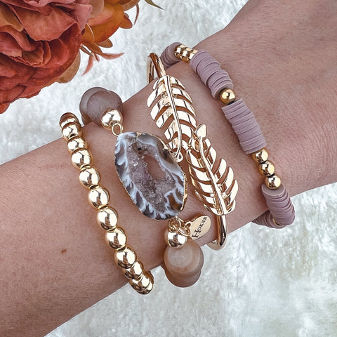 Bracelet AURA TAUPE