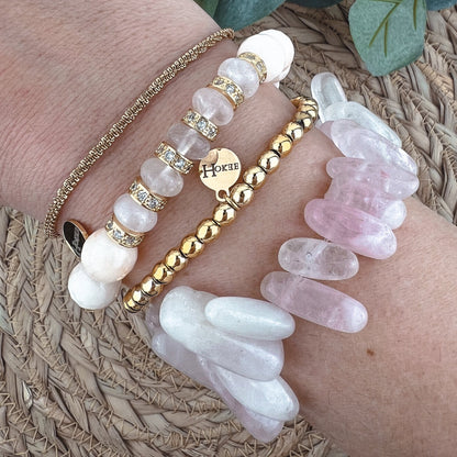 Bracelet PIA Jade beige Hokee Paris