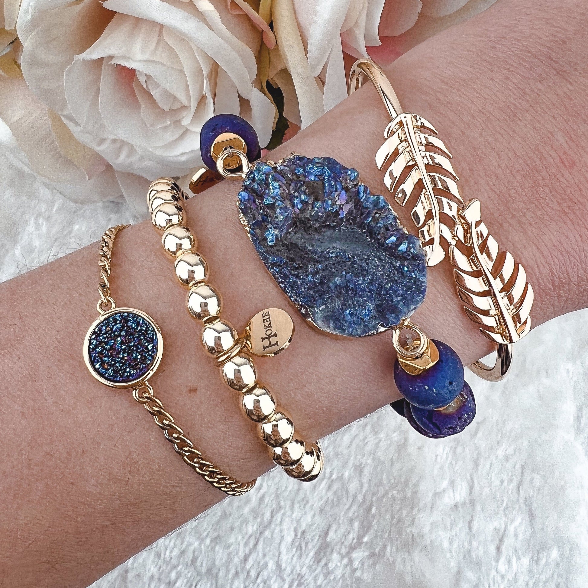 Bracelet JOSIE Bleu Hokee Paris