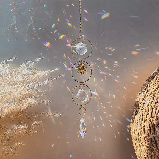 Attrape-soleil en cristal de libellule sur le support, libellules faites à  la main de couleur d'arc-en-ciel de chakra, attrape-soleil attrape-soleil,  cadeau 16cm de haut -  Canada