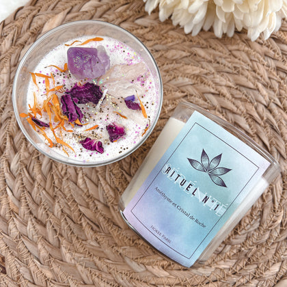 Bougie RITUEL N°1 - SÉRÉNITÉ Hokee Minéraux
