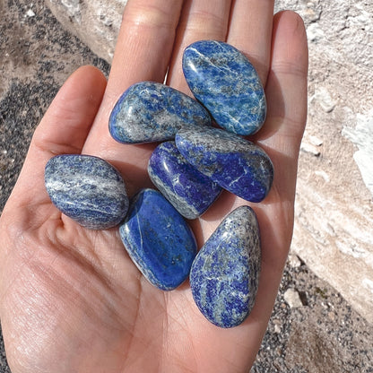 Pierre Roulée Lapis-Lazuli – Sagesse – Vérité – Intuition Hokee Minéraux